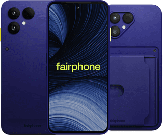 Fairphone 6+ 256GB Blue 5G + Fairphone 6+ Protective Back Cover Blue