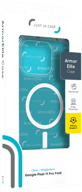 Just in Case Google Pixel 11 Pro Fold Backcover mit Magnet Transparent