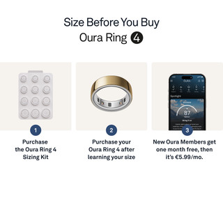 Oura Ring 4 Size 14 Gold