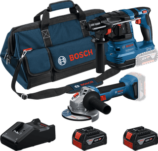 Bosch Professional GBH 18V-22 + GWS 18V-8 Kombiset
