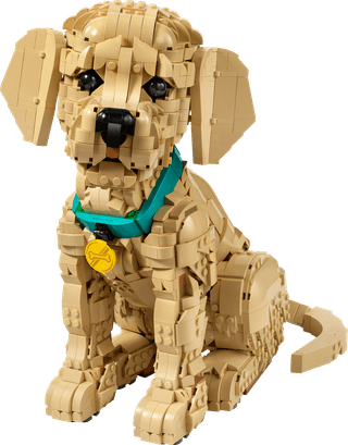 LEGO Icons Golden Retriever Welpe 11384