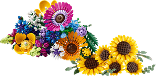 LEGO Wildblumen und Sonnenblumen Set 10313 + 11502
