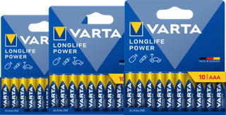 Varta Longlife Power AAA Pack 30 Stück