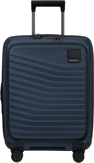 Samsonite Intuo Spinner Easy Access Expandable 55 cm Blue
