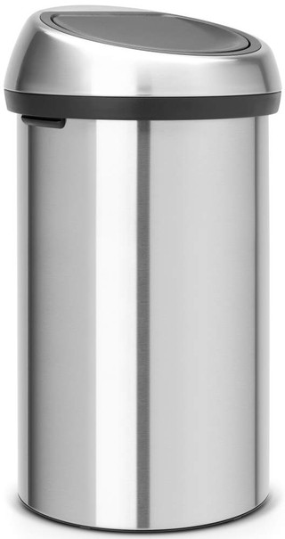 Brabantia Touch Bin 60 Liter Edelstahl Fingerprint Proof