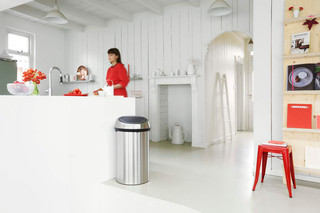 Brabantia Touch Bin 60 Liter Edelstahl Fingerprint Proof