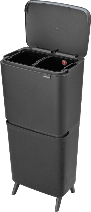 Brabantia SortUp Recycle Hi Mülleimer 20+25L Grau