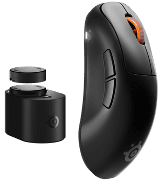 SteelSeries Rival Pro WL Mini Kabellose Gaming-Maus Schwarz