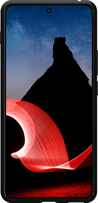 Just in Case Soft Design Motorola ThinkPhone Backcover Schwarz