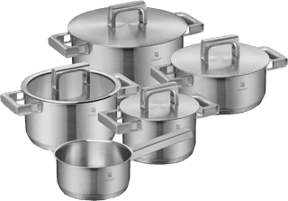 WMF Ultimate Cool Cookware Set 5-piece + Glass Lid
