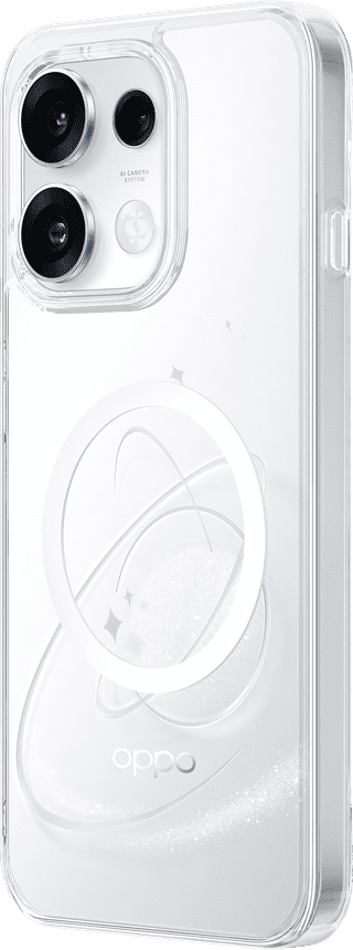 OPPO Reno16 F Backcover mit Magnet Transparent
