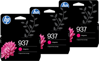 HP 937 Cartridge Magenta (3 units)
