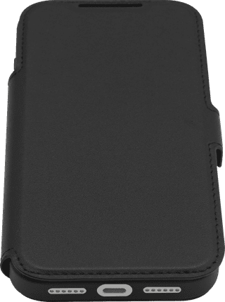 BlueBuilt Book Case mit MagSafe iPhone 18 Pro Max Leder Schwarz