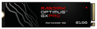 SANDISK Optimus GX PRO 8100 2TB PCIe 5.0 NVMe SSD