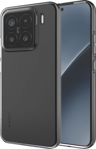 Just in Case Soft Design Xiaomi 17 Back Cover Transparent