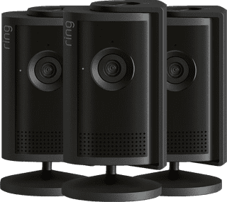 Ring Indoor Camera Plus Schwarz 3er-Pack