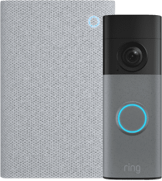 Ring Akku-Videotürklingel 2. Generation Silber + Chime