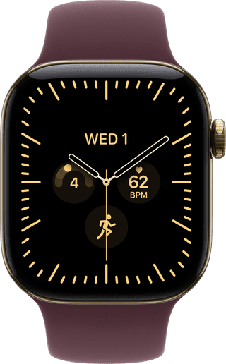 Apple Watch Series 12 Cellular 42mm Gold Titanium Sport Band M/L