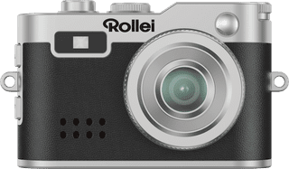 Rollei Mini Digitalkamera Schwarz