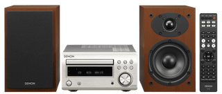 Denon D-M41DAB Silver/Brown