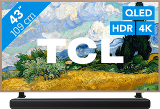 TCL QLED 43 Zoll A400 Pro (2026) + TCL S45H 2.0 Soundbar