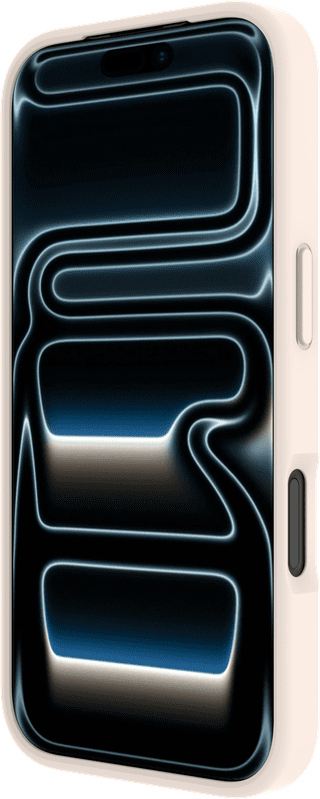 BlueBuilt MagSafe Hülle iPhone 18 Pro Beige + Powerbank 5.000 mAh Grau