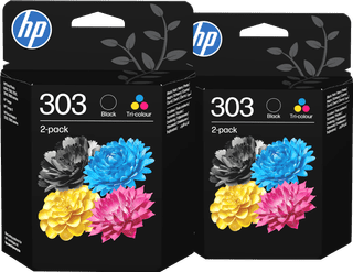HP 303 4-Farben-Paket (2 Stück)