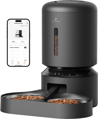 Petlibro Automatischer Futternapf mit WLAN Dual PLAF103 Schwarz