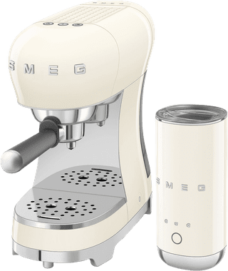 SMEG ECF12CREU Cream + Milk Frother