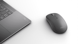 Lenovo Yoga Bluetooth Leise Maus Luna Grey