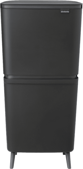 Brabantia SortUp Recycle Hi Mülleimer 25+10+10L Grau