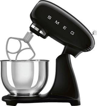 SMEG SMF05BLEU Schwarz