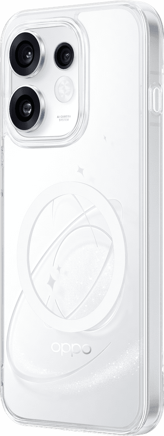 OPPO Reno16 / Reno16 Pro Backcover mit Magnet Transparent