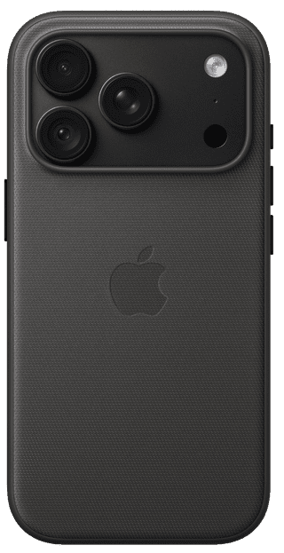Apple iPhone 18 Pro Funktionsgewebe Backcover mit MagSafe Schwarz