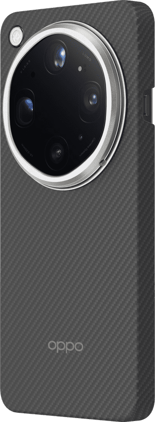 OPPO Find X9 Ultra Backcover mit Magnet Schwarz
