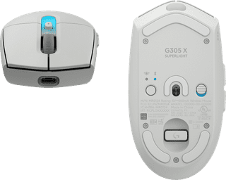 Logitech G305 X SUPERLIGHT Wireless Gaming Mouse White