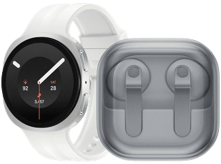 Samsung Galaxy Watch9 Weiß 40 mm + Samsung Galaxy Buds4 Weiß