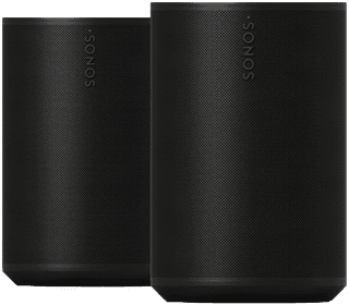 Sonos Era 100 SL Doppelpack Schwarz