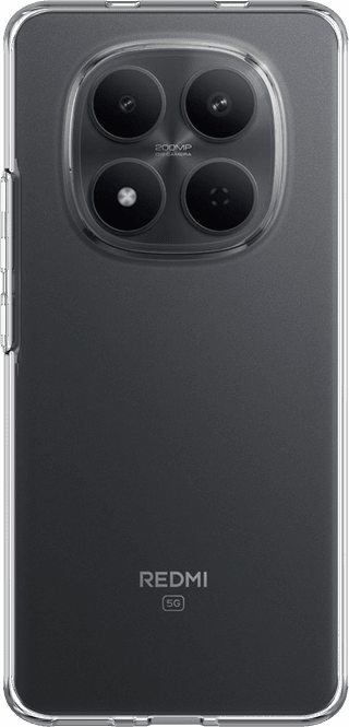 Just in Case Soft Design Xiaomi Redmi Note 15 Backcover Transparent