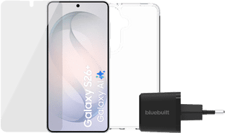 Samsung Galaxy S26 Plus 256GB White 5G + Complete Accessory Pack