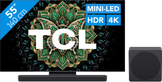 TCL QD Mini LED 55" C69K Pro (2026) + TCL A65K