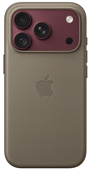 Apple iPhone 18 Pro Funktionsgewebe Backcover mit MagSafe Taupe