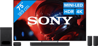Sony Bravia 9 II True RGB 75 Zoll (2026) + Sony Bravia Theatre System 6 Schwarz