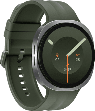 Samsung Galaxy Watch9 Silber/Grün 44 mm