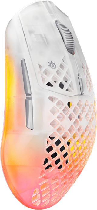 SteelSeries Aerox 3 Gen 2 Kabellose Gaming-Maus Ghost