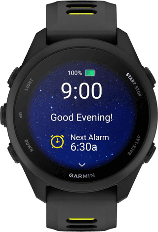 Garmin Forerunner 170 43 mm Schwarz