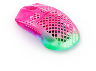 SteelSeries Aerox 3 Gen 2 Kabellose Gaming-Maus Magenta