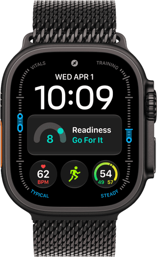 Apple Watch Ultra 4 Cellular 49mm Black Milanese Loop M