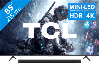 TCL QD Mini LED 85" T8D (2026) + TCL Q75K