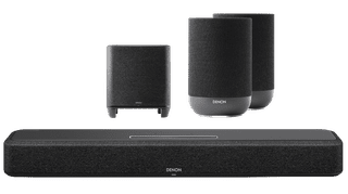 Denon Home Soundbar 550 + Denon Home Subwoofer + Denon Home 200 Schwarz (2x)